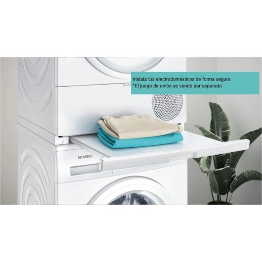 Secadora de condensación Siemens iQ500 WQ45G2D0ES 9 kg Clase energética C autolimpieza pantalla LED