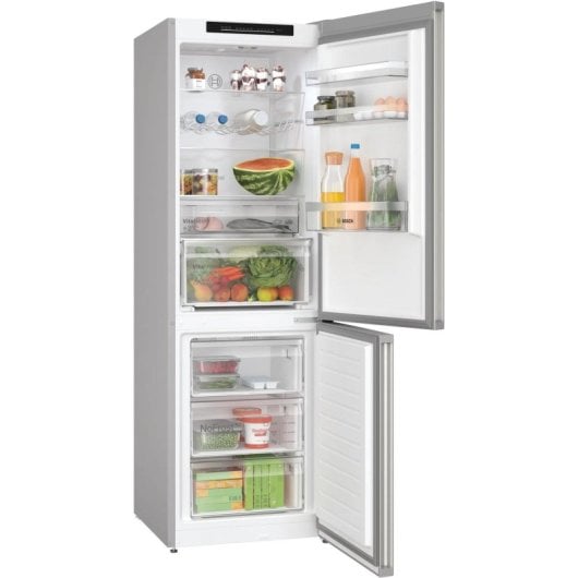 Frigorífico Combi Bosch KGN362ICF No Frost 186cm 321L C Inox Antihuellas