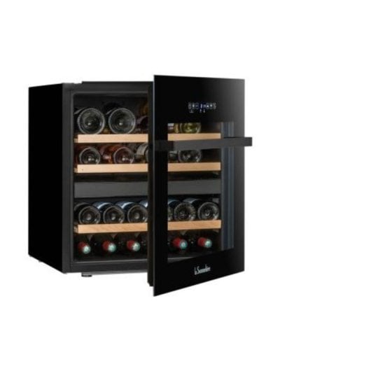 Cave à vin QUO Modèle Intégrable Double Zone 36 bouteilles contrôle tactile noir