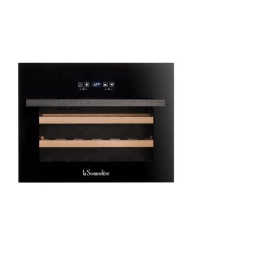 Vinoteca Integrable Negro 28 Botellas Control Electrónico LED Anti-UV Display