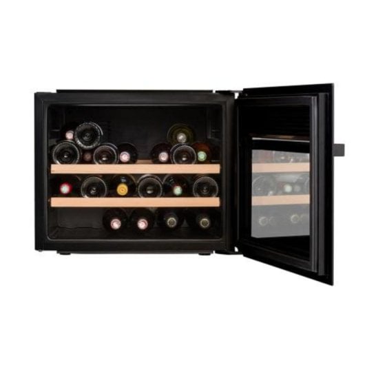 Vinoteca Integrable Negro 28 Botellas Control Electrónico LED Anti-UV Display