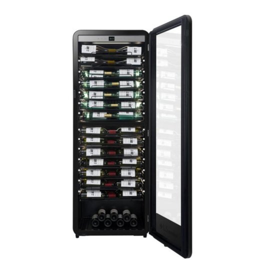 Cave à vin La Sommelière APOGEE185DZPRO 184 bouteilles double zone LED Wi-Fi Noir