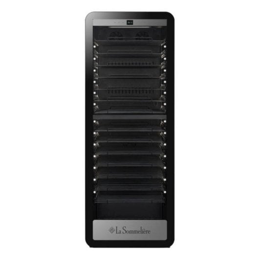 Cave à vin La Sommelière APOGEE185DZPRO 184 bouteilles double zone LED Wi-Fi Noir