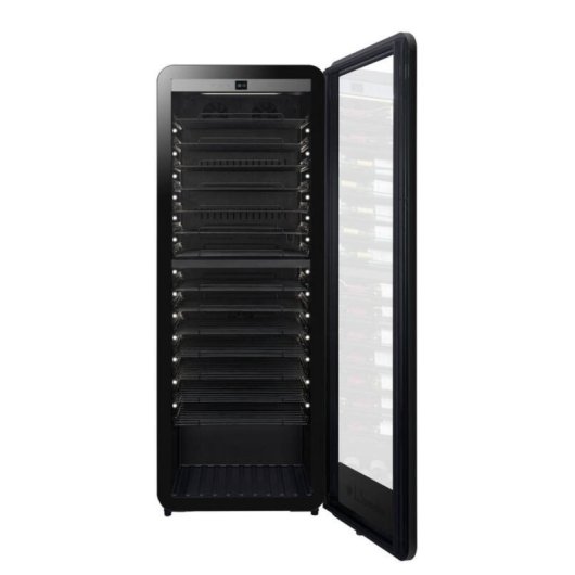 Cave à vin La Sommelière APOGEE185DZPRO 184 bouteilles double zone LED Wi-Fi Noir