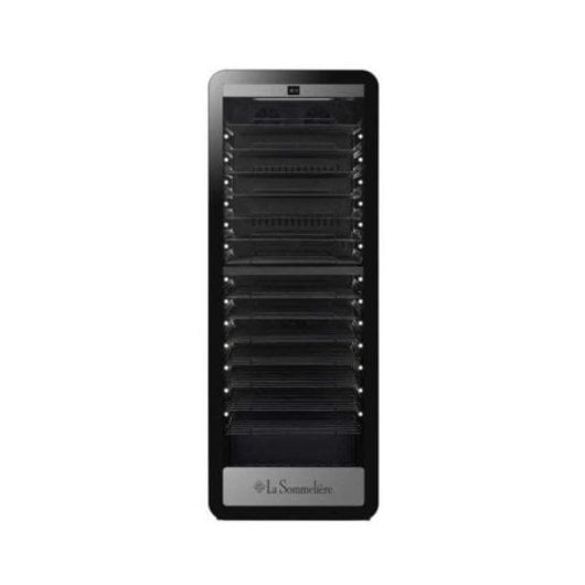 Cave à vin La Sommelière APOGEE185DZPRO 184 bouteilles double zone LED Wi-Fi Noir