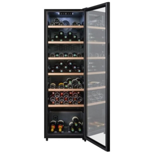 Cave à vin La Sommelière CTVNE147 147 bouteilles compresseur porte anti-UV noir
