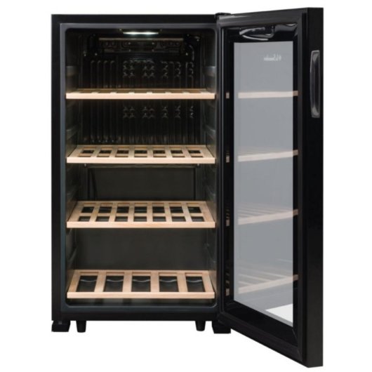 Cave à vin La Sommelière LS52BLACK 52 bouteilles 1 zone Freestanding Noir LED