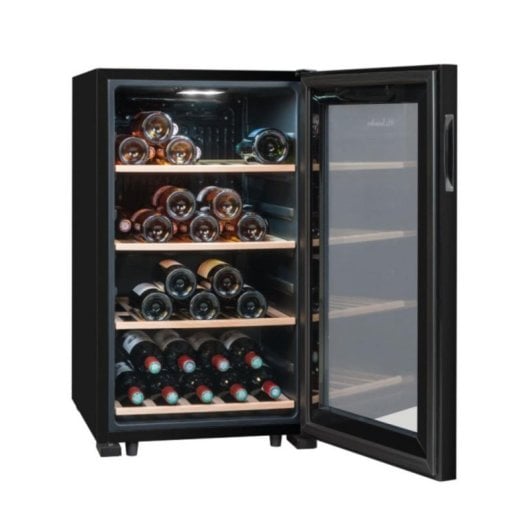 Cave à vin La Sommelière LS52BLACK 52 bouteilles 1 zone Freestanding Noir LED
