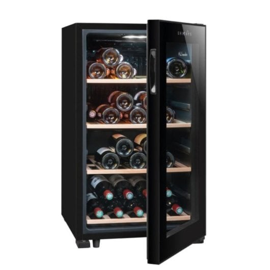 Cave à vin La Sommelière LS52BLACK 52 bouteilles 1 zone Freestanding Noir LED