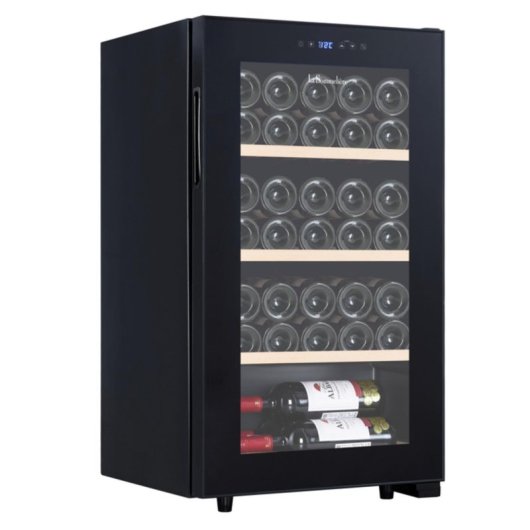 Cave à vin La Sommelière LS36BLACK 36 bouteilles LED Compresseur Noir