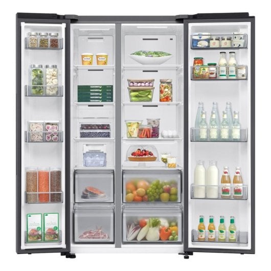 Frigorífico Americano Samsung RS70F65QETEF No Frost 178cm 659L E Inox WiFi IA