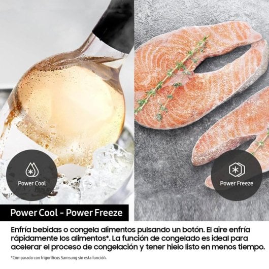 Frigorífico Americano Samsung RS70F65QETEF No Frost 178cm 659L E Inox WiFi IA