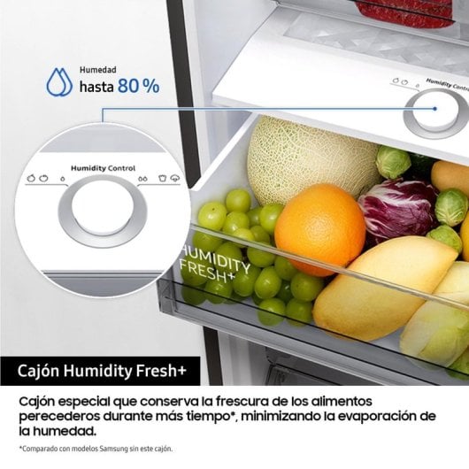 Frigorífico Americano Samsung RS70F65QETEF No Frost 178cm 659L E Inox WiFi IA