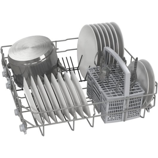 Lavavajillas Bosch Serie 4 SMS4HKI07E 13 Cubiertos Clase D Acero Inoxidable con Home Connect y Extra Secado