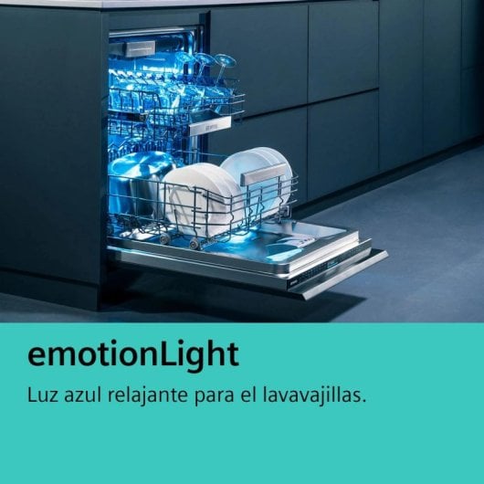 Lavavajillas Siemens iQ700 SN97TX02CE 14 servicios clase A con Home Connect y Zeolitas
