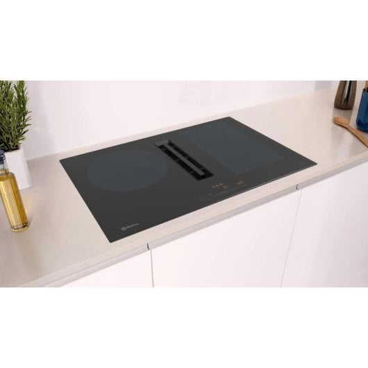Placa de inducción Balay 3EBC989LH FlexInducción 80 cm Negra con Campana Integrada