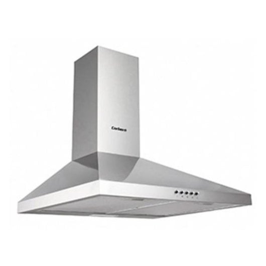 Campana extractora Acero Inoxidable Piramidal En Pared 60cm A LED Válvula antirretorno