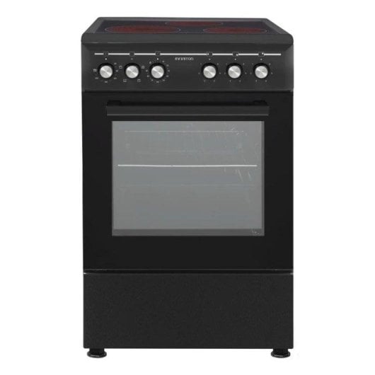 Cocina Vitrocerámica Infiniton CC-B550V3 Negro 3 Zonas Horno Eléctrico 43 L