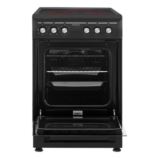 Cocina Vitrocerámica Infiniton CC-B550V3 Negro 3 Zonas Horno Eléctrico 43 L