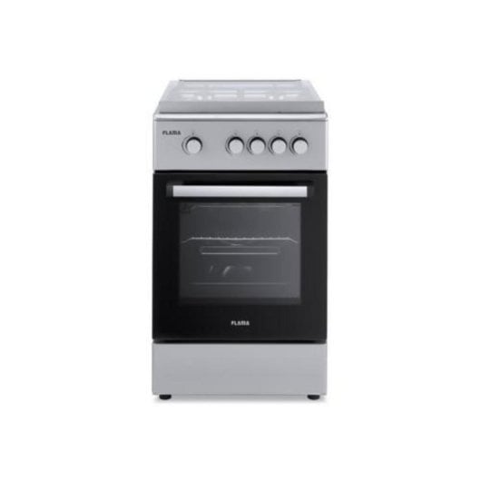 Cocina gas con horno Sauber CSG6040X 4 zonas, 9050 W, Inoxidable, 60 cm