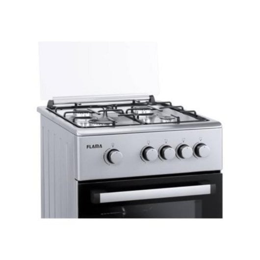 Cocina gas con horno Sauber CSG6040X 4 zonas, 9050 W, Inoxidable, 60 cm
