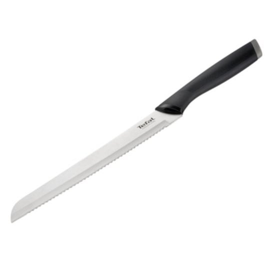 Cuchillo panadero Tefal K22134 20 cm acero inoxidable ergonómico negro