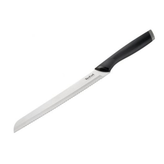 Cuchillo panadero Tefal K22134 20 cm acero inoxidable ergonómico negro