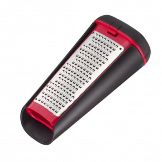 Ralador Tefal K20727 Inox Reversível Caixa Preto/Vermelho Livre de BPA Amianto