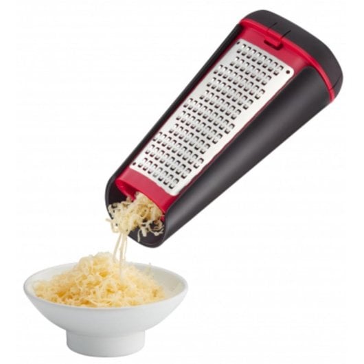 Ralador Tefal K20727 Inox Reversível Caixa Preto/Vermelho Livre de BPA Amianto
