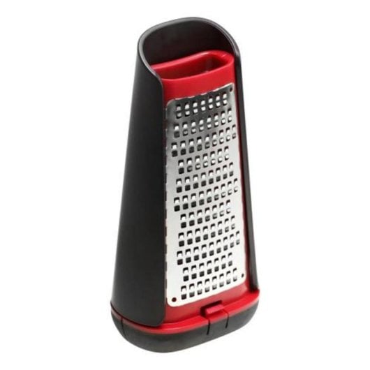 Ralador Tefal K20727 Inox Reversível Caixa Preto/Vermelho Livre de BPA Amianto