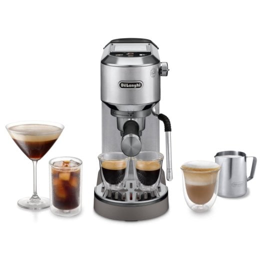 Cafetera Espresso De'Longhi Dedica Duo EC890.M 1,1 L 15 bars avec mousseur à lait