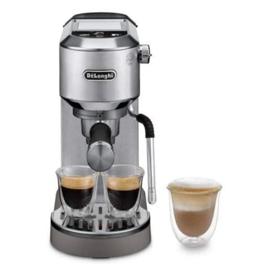 Cafeteira Espresso Manual De’Longhi Dedica Duo EC890.M 1,1L 15 bar com vaporizador de leite