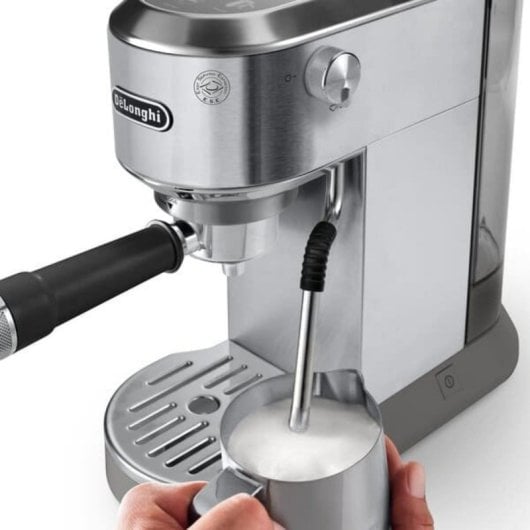 Cafeteira Espresso Manual De’Longhi Dedica Duo EC890.M 1,1L 15 bar com vaporizador de leite