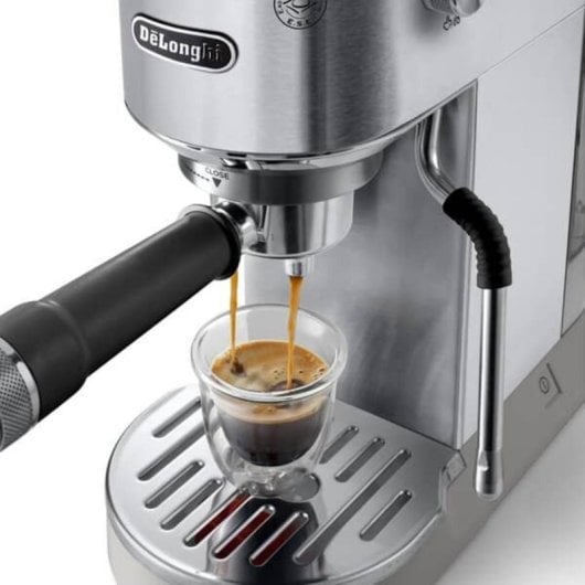 Cafeteira Espresso Manual De’Longhi Dedica Duo EC890.M 1,1L 15 bar com vaporizador de leite