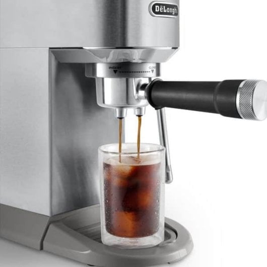 Cafeteira Espresso Manual De’Longhi Dedica Duo EC890.M 1,1L 15 bar com vaporizador de leite