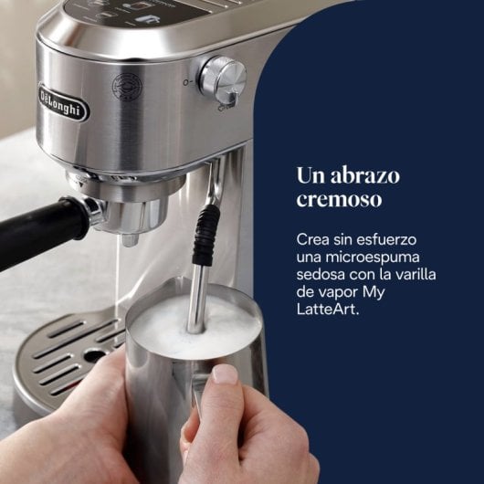 Cafetera Espresso De'Longhi Dedica Duo EC890.M 1,1 L 15 bars avec mousseur à lait