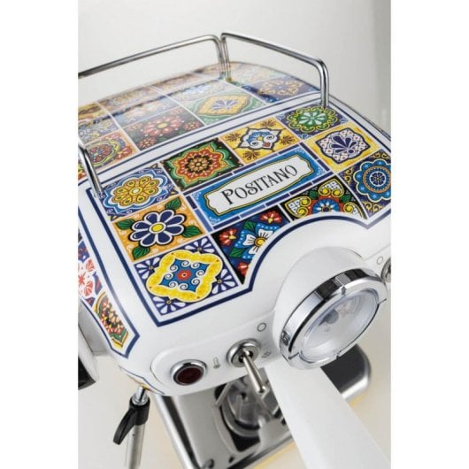 Cafetera Manuelle Ariete 1389/1P 0,9 L 15 bars avec mousseur à lait et arrêt auto