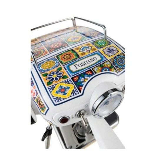 Cafetera Manuelle Ariete 1389/1P 0,9 L 15 bars avec mousseur à lait et arrêt auto