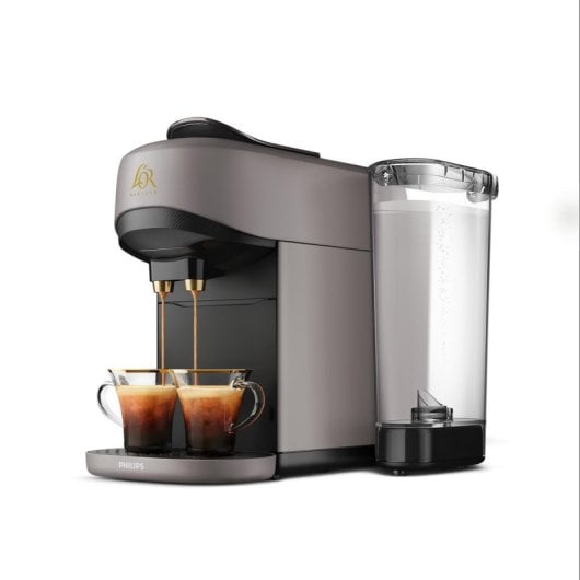 Cafetière à capsules automatique L'OR LM9512/20 1L 19 bars double tasse programmes 30 boissons
