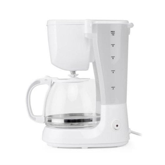 Cafetera Filtro Orbegozo CG 4051 1,25 L 12 tazas Placa calorífica Apagado automático Blanco