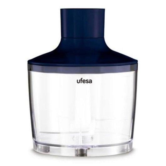 Batidora de mano Ufesa HB800X 800W azul acero inoxidable turbo picadora vaso medidor
