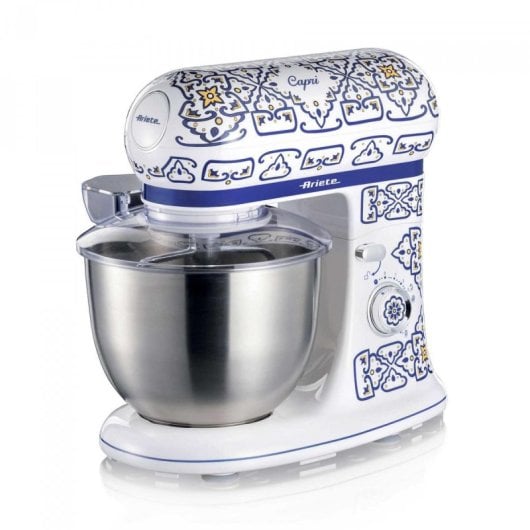 Batidora amasadora Ariete 1588/0C 2400W 5,5L planetaria azul claro acero inoxidable