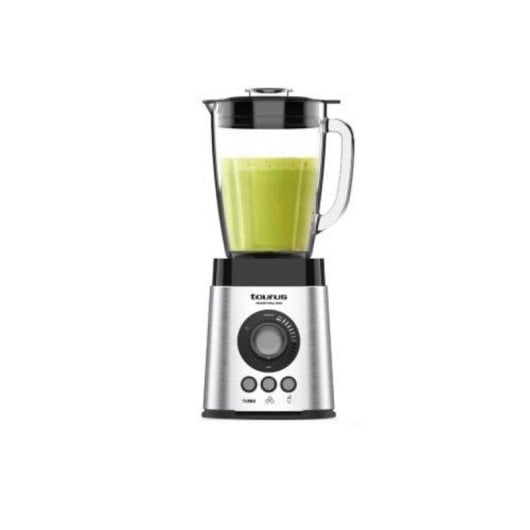 Liquidificadora Taurus Power Total 2000 2,2L 2000W Vidro 6 lâminas Função Turbo Preto Inox