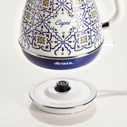 Bollitore Ariete 2869/0C 1,7 L 2200 W Acciaio Inox Blu Chiaro Doppia Parete Base 360°