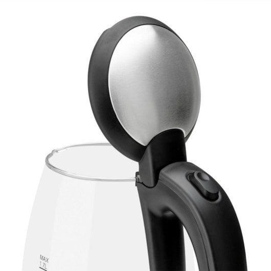 Bollitore Orbegozo KT 6045 1,7L Vetro Borosilicato Acciaio Inox 2200W LED Nero
