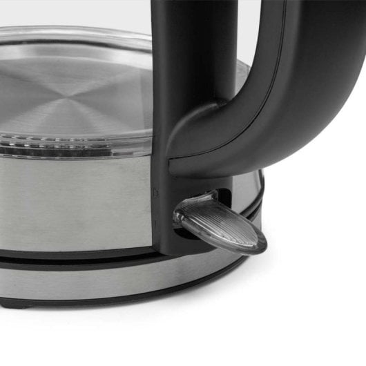 Bollitore Orbegozo KT 6045 1,7L Vetro Borosilicato Acciaio Inox 2200W LED Nero