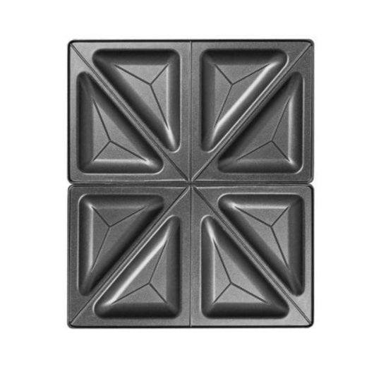 Sanduicheira QUO Branco 1200W Superfície antiaderente 26 x 22 cm 2 sanduíches