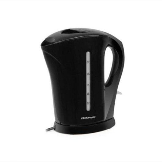 Bollitore Orbegozo KT 6103 1,7 L 2200 W Nero Filtro estraibile Base 360° BPA free