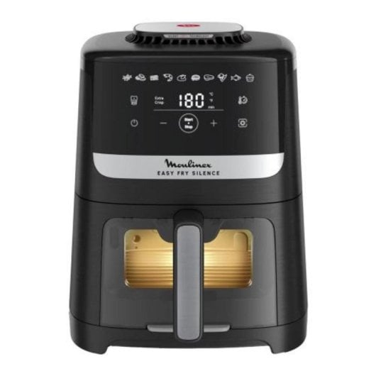 Freidora de aire 5L 1670W con panel táctil y ventana de visión