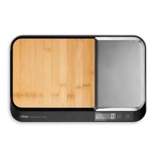 Báscula de cocina digital Marrón/Negro 5 kg LCD apagado automático y selector unidades